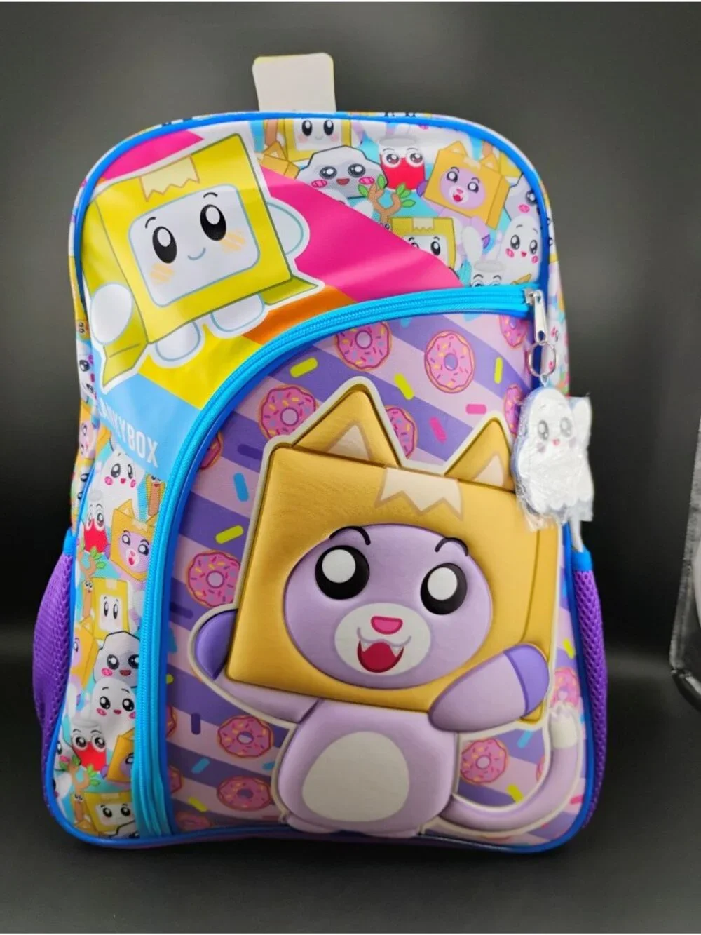 LankyBox Kids Backpack W/ Bright Cartoon Graphics Adjustable Straps